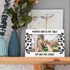 Funny Dog Gift Picture Frame, Gifts for Dog Lovers, Dogs Themed Gift, Puppy Pet Dogs Owner Stuff Gifts, Photo Frame 4x6 Horizontal Photo for Tabletop