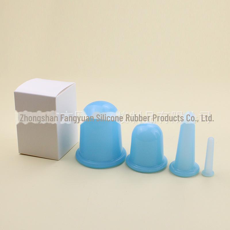 

Набор силиконовых банок для лица для впитывания жира и влаги