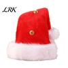 Party Favor for Christmas Event Hat with Bells, Plush Santa Pompom, Creative Holiday Gift Kids Unisex Jingle Bell Adults, Headpiece Cozy Warm