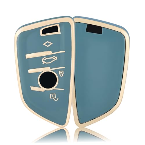 

[OFF WE GO] Чехол для ключа из ТПУ, совместимый с новыми моделями BMW 1 2 3 5 6 7 8 серии X1 X2 X3 X4 X5 X6 X7 Z4 Roadster, совместимый с новыми моделями BMW