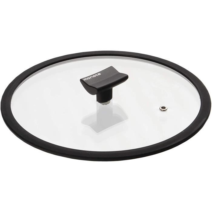 Moneta 4124528 Couvercle, aluminium, Transparent, 28 cm - 0004124528