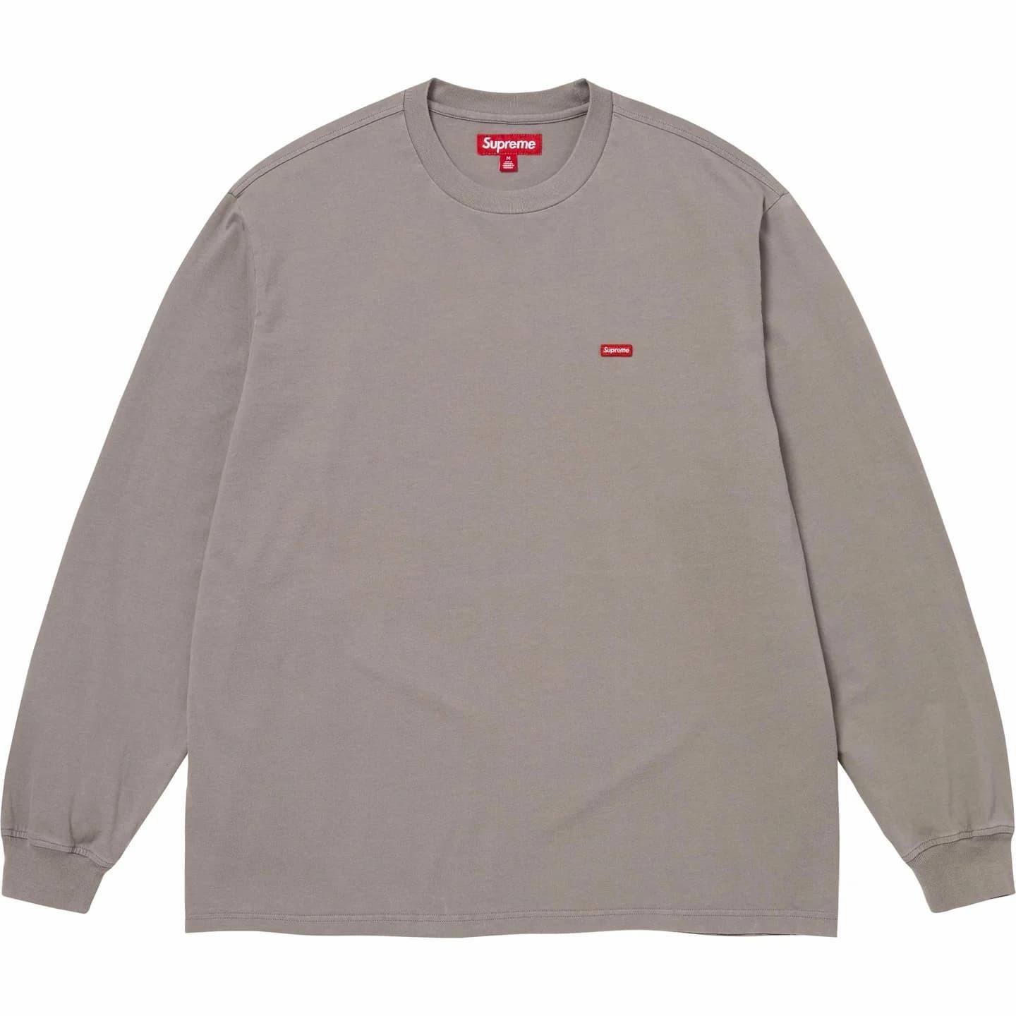 Supreme Small Box L/S Tee (26SS) Grey S