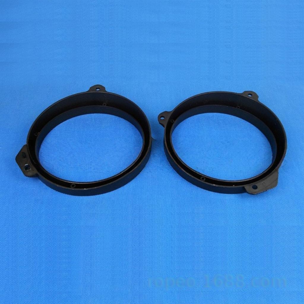 Pair Shockproof Speaker Spacer Brackets Universal Sound Enhancer Gasket Set 6.5inch Replacement Spacer Gasket for Auto