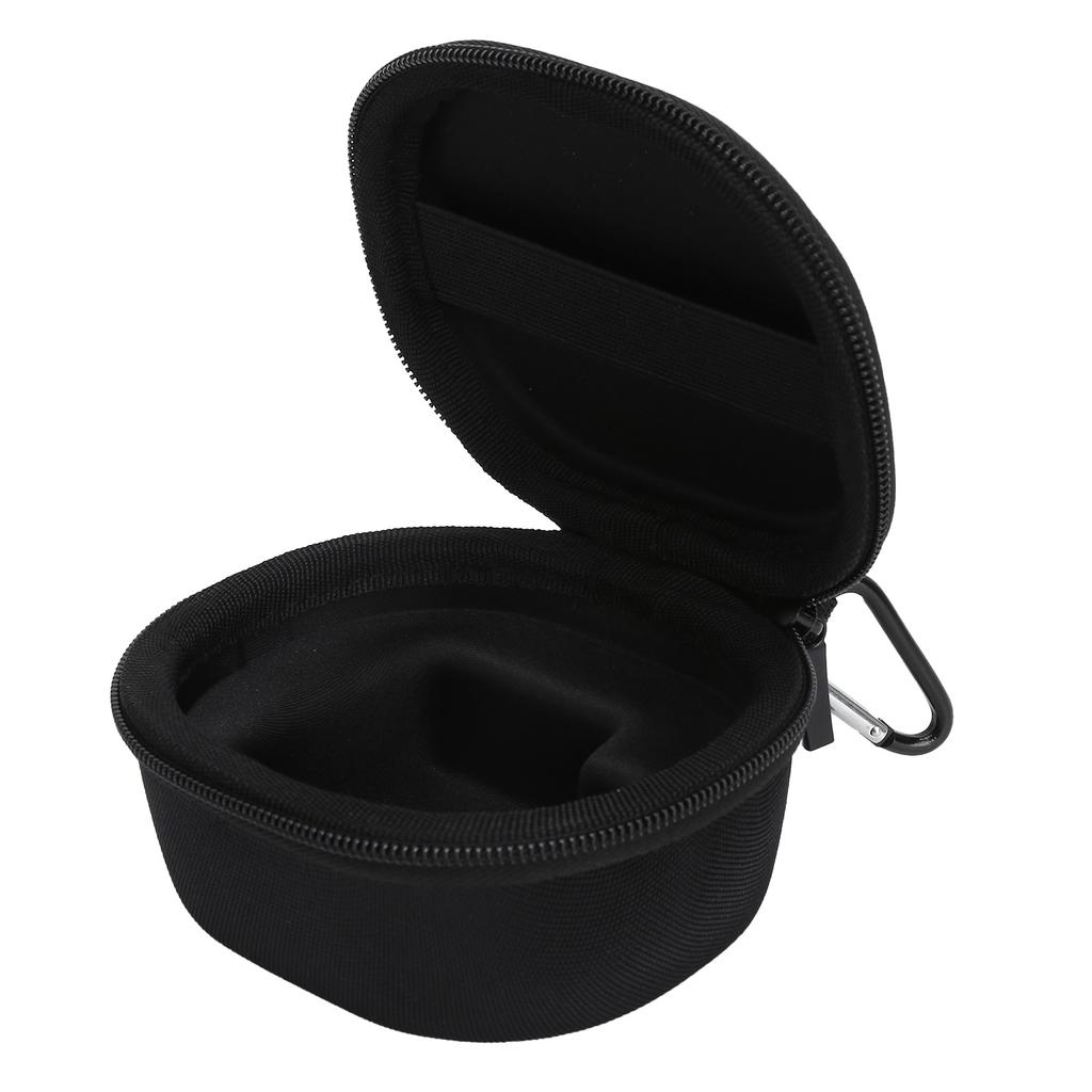 Nylon Hartschalen-Tragetasche für iPhone 12 Magsafe Magnetisches Schnelles Kabelloses Ladegerät AufbewahrungstascheSchwarz