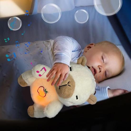 Unleashed Calming Doll Sleep Buddy for Anxiety Relief Glowing Plush Toy