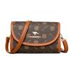 Premium bag women's spring and summer new trendy retro printed letter versatile messenger small square bag