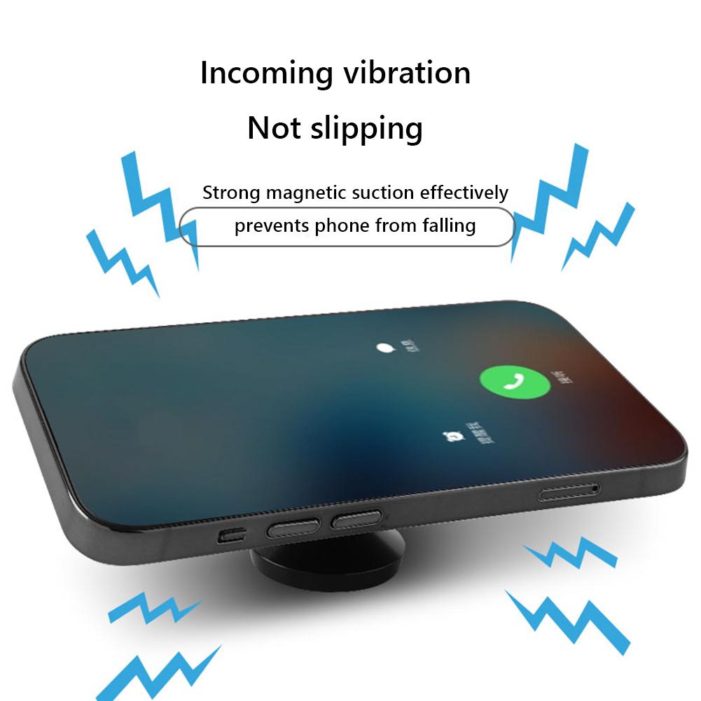 Gym Dual Magnetic Phone Holder For Working Out Videos Double Sided Strong Magnet 360 Degree Rotation Adsorb to Any Metal Surface