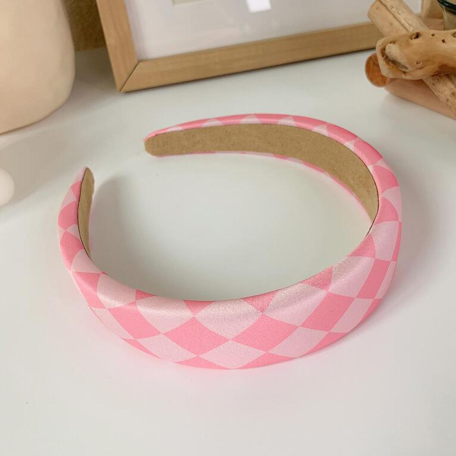 

PROLY Новая Модная Повязка на Голову для Женщин Классический Клетчатый Головной Убор Шахматная Тканевая Повязка на Волосы для Взрослых Аксессуары для Волос