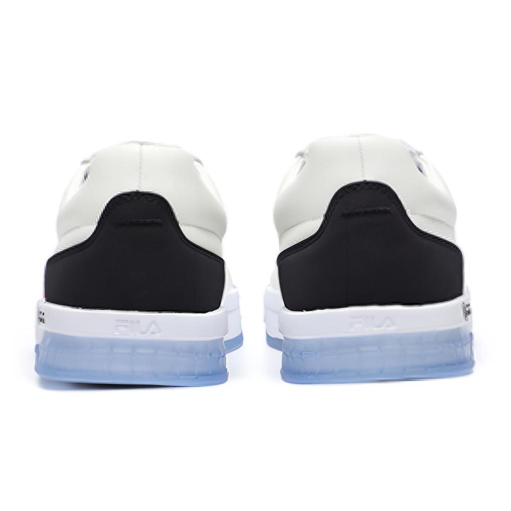 Fila Ace Round Toe Slip Resistant Durable Low Top Skate Shoes Men Sneakers White Red F12M221206FSA