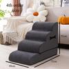 Safety Ramps Pet Stairs for Small Dogs Cats Non Slip Washable Foam Steps Climbing Ladder for Sofa Bed Accessories Dog Ramp