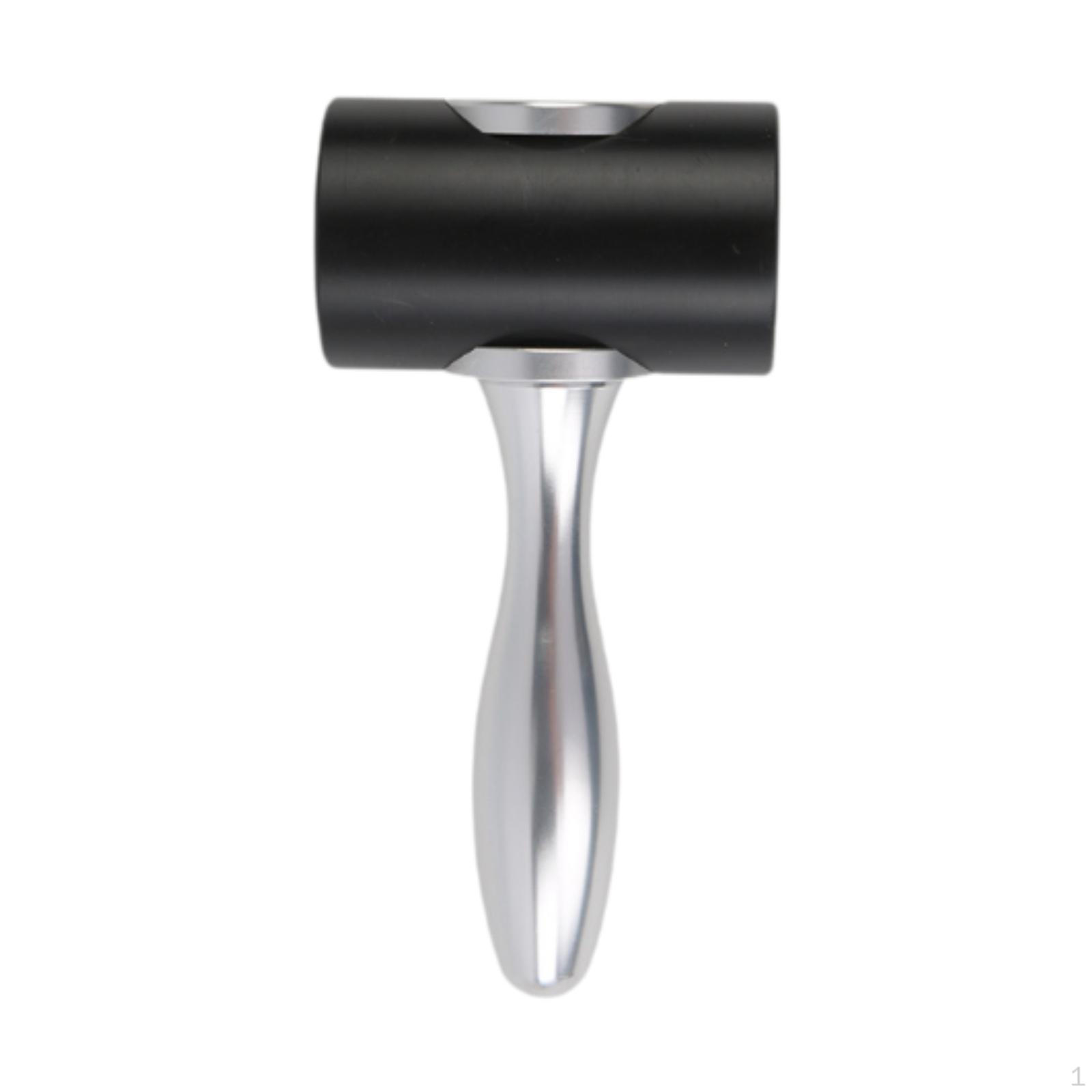 

Молоток для резьбы по коже ручной нейлоновый многоцелевой прочный прямой головкой для резки своими руками чёрный