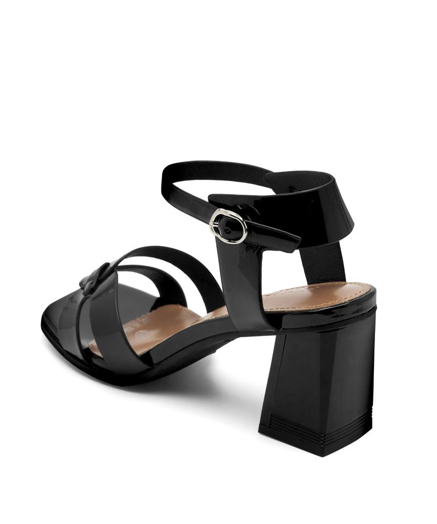 Spur Voile Color Blocking Sandal 7.8Cm Strap Sandals -Us9056 (3Color)
