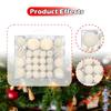 48 Pieces Christmas Ball Ornaments Shatterproof Thoughtful Gift Hanging Balls