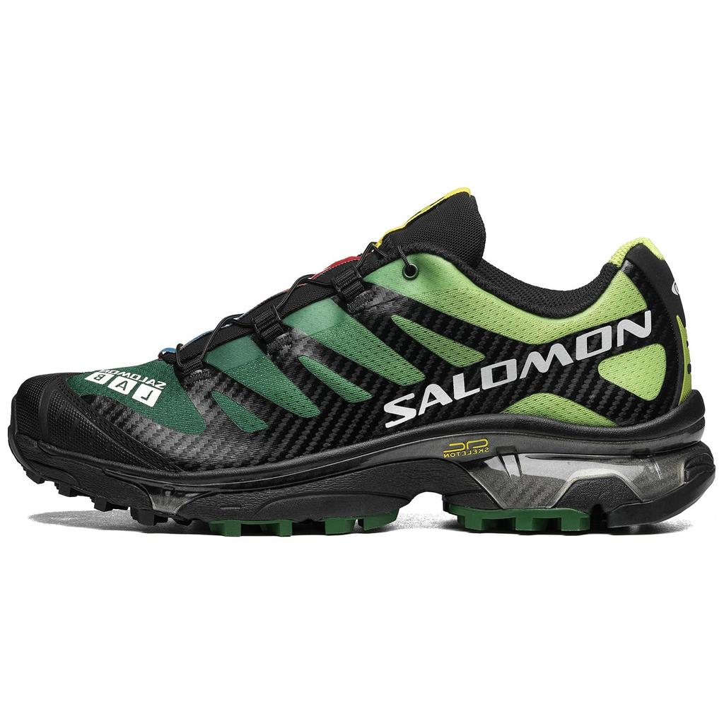 SALOMON XT 4 Comfortable Slip Resistant, Abrasion Resistant, Lightweight Low top Running Shoes Unisex Eden Green L47133200