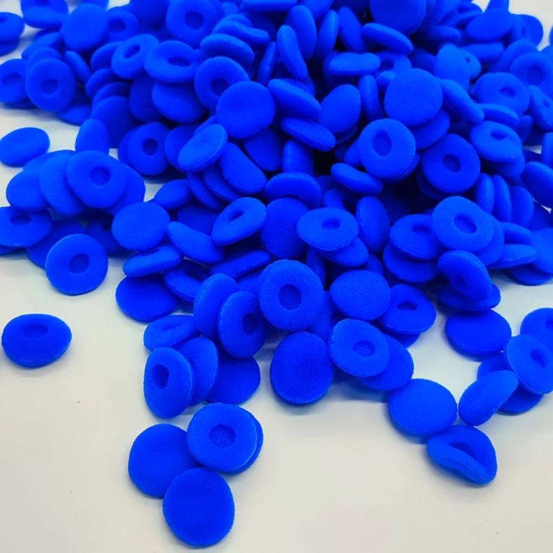 30Pcs/set 15mm Headphone Filters Dustproof for Earphone Filter Earphone Protective Filters Sponge Ear Pad Cushion
