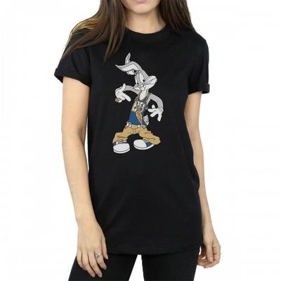 Tricou Rapper Bugs Bunny din bumbac pentru femei/doamne