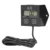 Motorcycle Tachometer Timer LCD Display 2 4‑Stroke Gasoline Engine Hour Meter Universal for Pickup Trucks