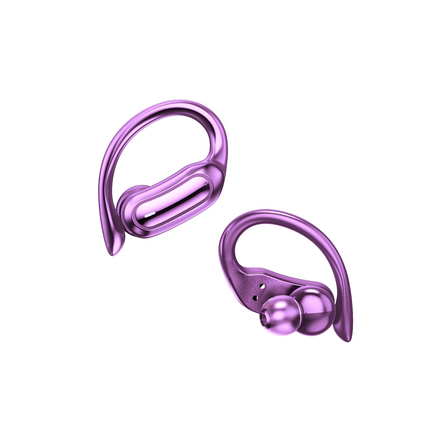 

Wireless earphones with sound leakage and LED display built-in microphone, suppression, чёрный