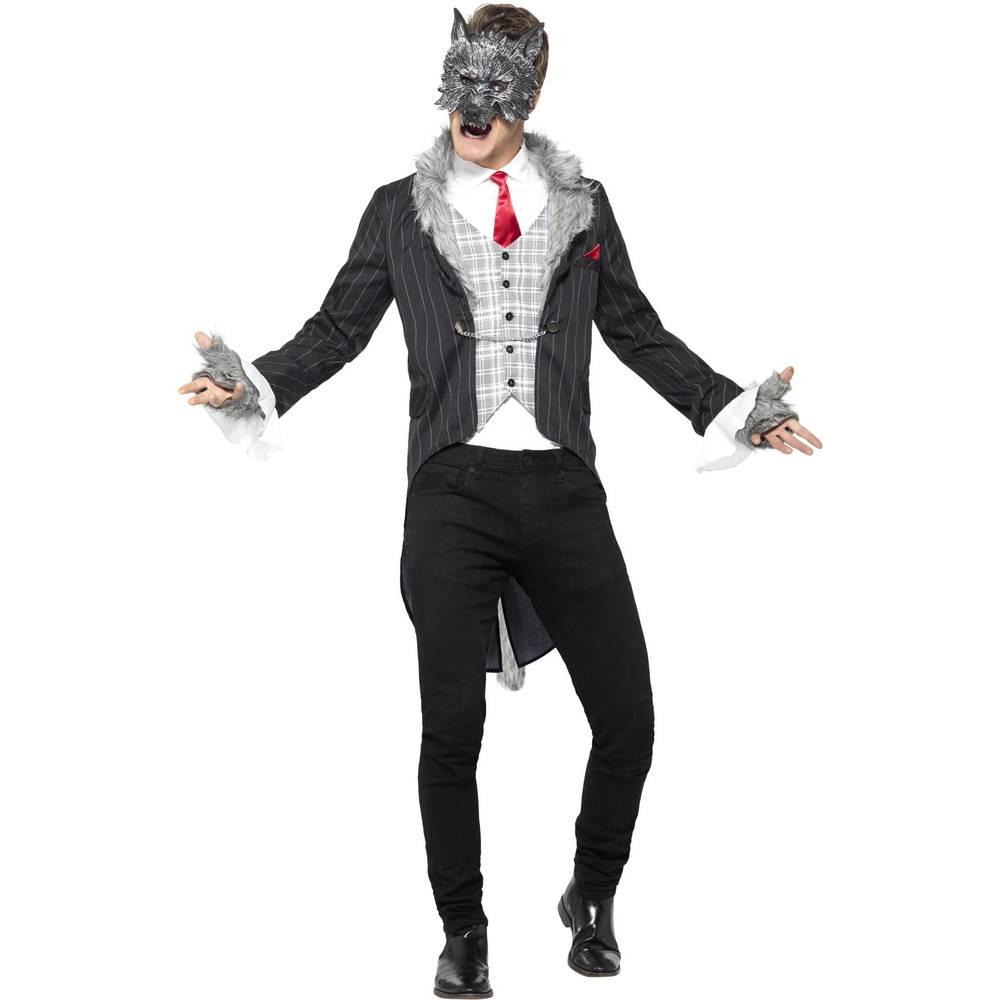 Smiffys Unisex Adult Deluxe Big Bad Wolf Costume Set