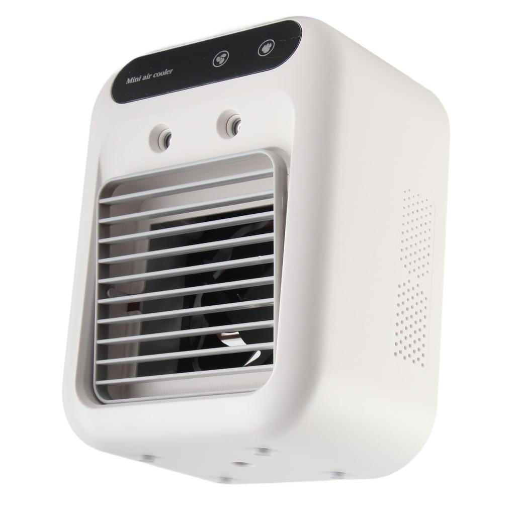 Desk Top Water Cooling Fan Mini 2 Speed Table Humidification Air Cooler for Home Bedroom Office Room