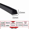 U-Shaped Rubber Anti-Collision Edge Strip for Glass Sealing