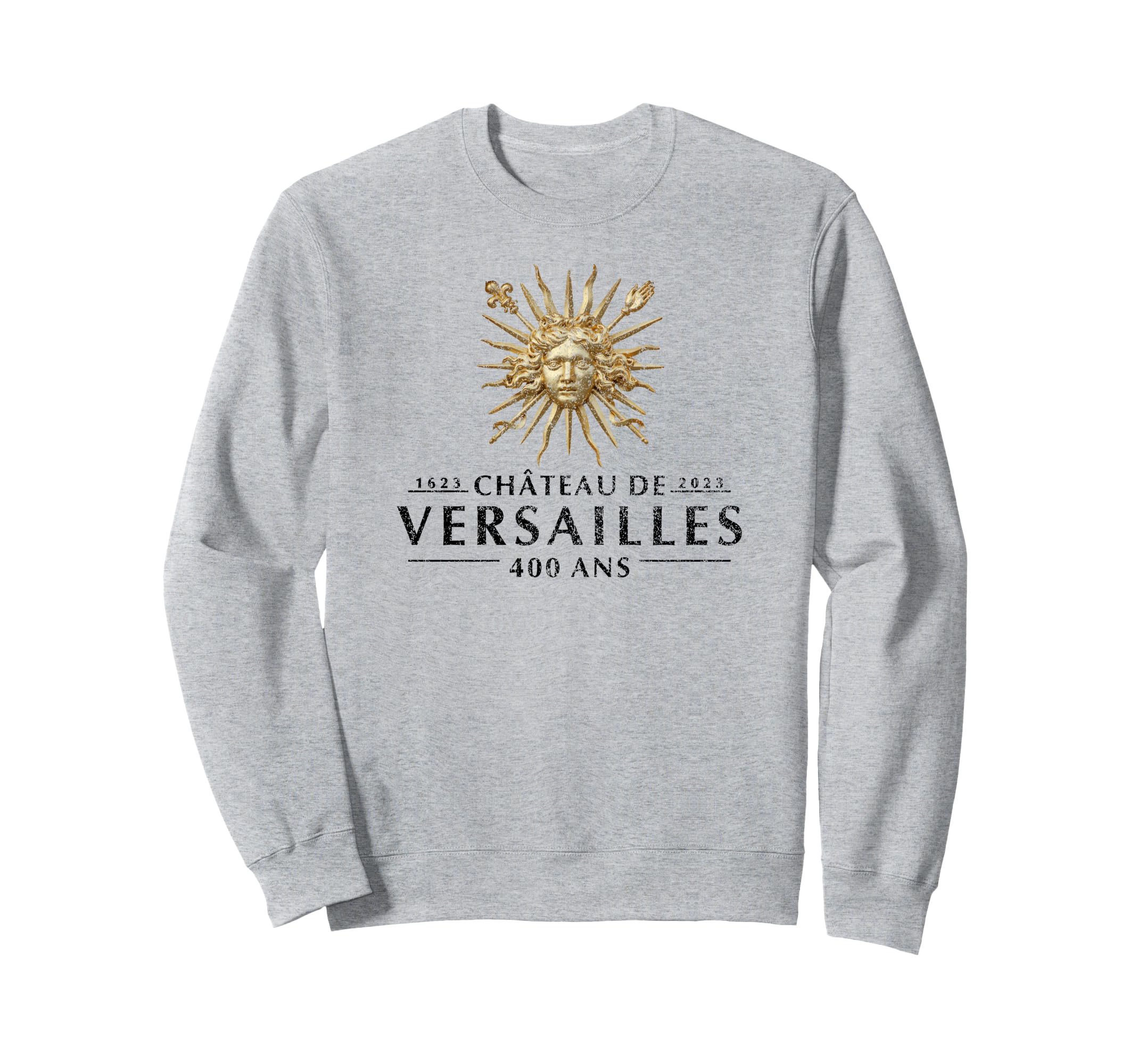 

Versailles Palace 400 years 1623 2023 Sun Antique style sweatshirt