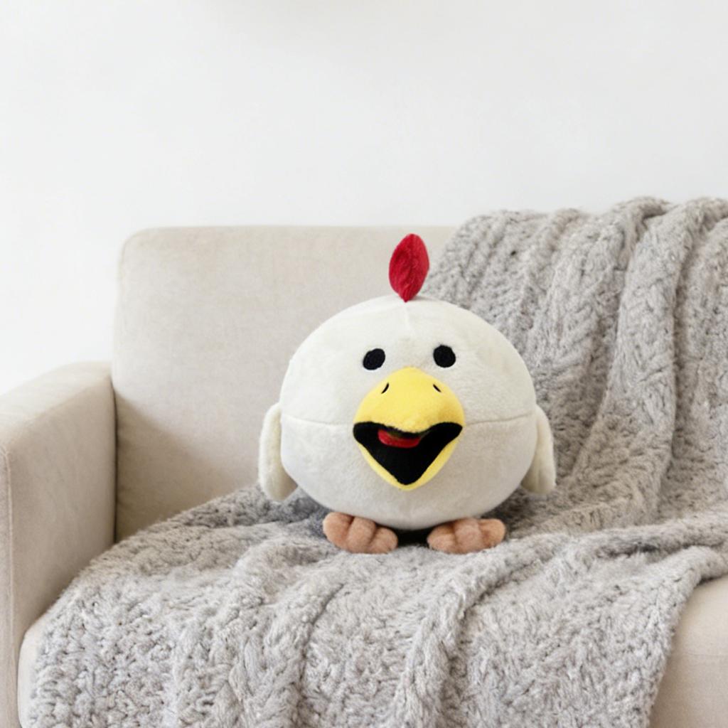 Маленька літаюча курка, що бігає, м'яка іграшка-лялька