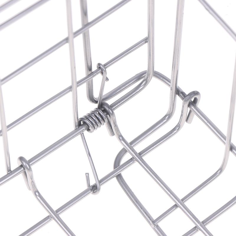 Mountain Bike Folding Storage Basket Bike Basket Front And Rear Hanging Thin Side Trailer Basket Bike Accessories Bike Basket