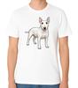T-shirt Unisexe Graphique Chien Bull Terrier Amoureux des Animaux Animal T-shirt