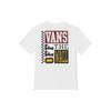 Vans T-shirt Unisex Bianco Girocollo Vestibilità Media Dritta VN00090GWHT