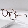 New TR Titanium Ultra-Light Korean Style Eyeglass Frame - Trendy, Versatile & Artistic Retro Design