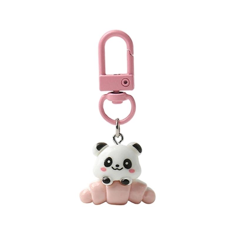 Lovely Animal Keychain Backpack Handbag Pendant Cartoon Animal Keyring Car Keychain Bag Charm Decorations