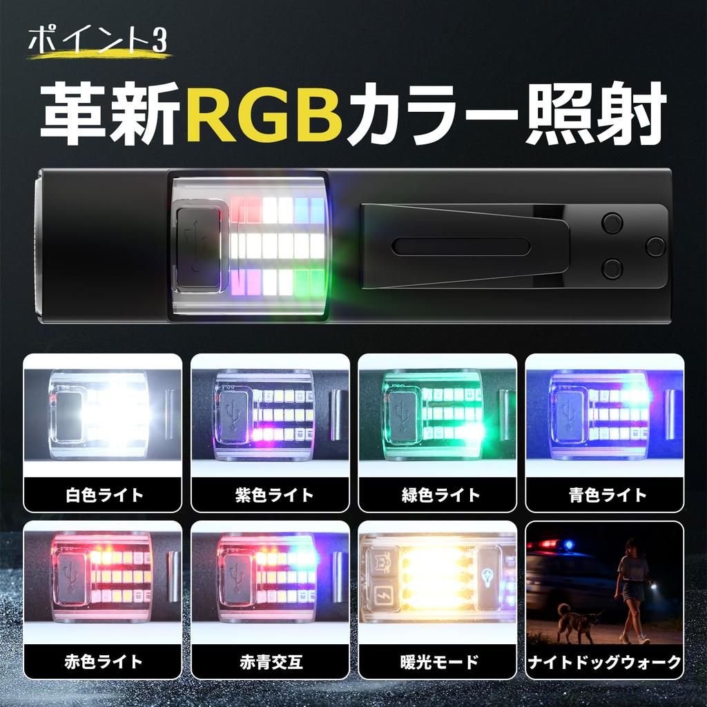 TENKOSUIYO Mini High 680 Aluminiowy Akumulator Rowerowy Poziom Baterii SOS Migający IPX4 Idealny na Katastrofy i Sytuacje Kryzysowe Światło, 10-kierunkowe, Ultralekki, 75g,