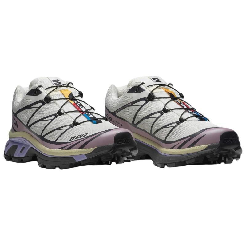 SALOMON XT 6 Breathable Low top Casual Running Shoes Women's Taro Purple Sneakers 477376