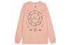 Nike T Shirts Men's Pink Crew Neck Moderate Straight Fit DN5141-824