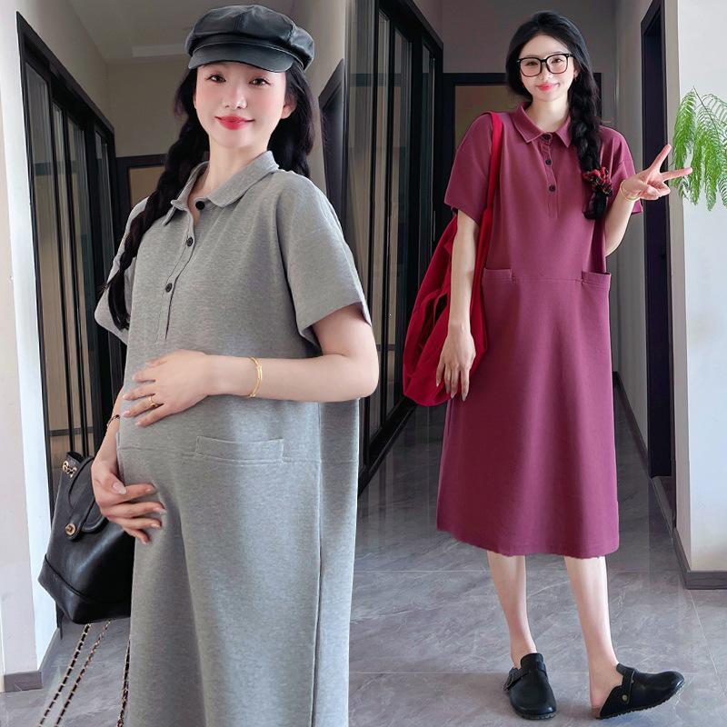 New! 2026 Summer Korean Loose Age-Reducing Plus Size Dress M