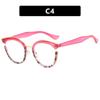 New light luxury anti-blue glasses, classic workplace commuting, daily plain and versatile flat glasses