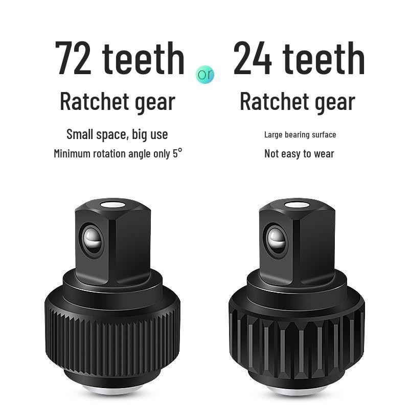 Portable Industrial-Grade Chrome-Molybdenum Steel Ratchet Wrench Set - Large, Medium & Small, 72-Tooth