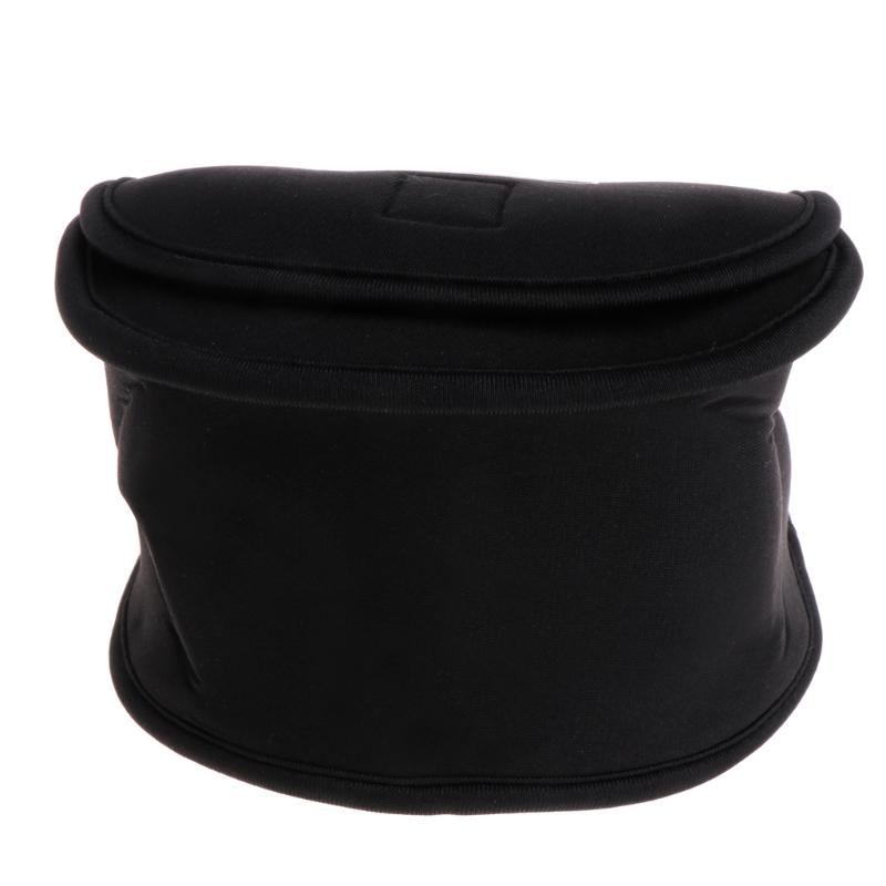 Drum Spinning Raft Reel Fishing Protective Holder Spinning Reel Black for Case C