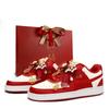 Court Vision Blissful Union Cushioning Low Top Skateboard Shoes Women's Red DH3158-602(Team900-)