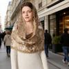 Functional Polyester Scarf Serves As Hair Band Neck Cover Or Mask Portable For Travel Elegant Use Comfortable Fabric
