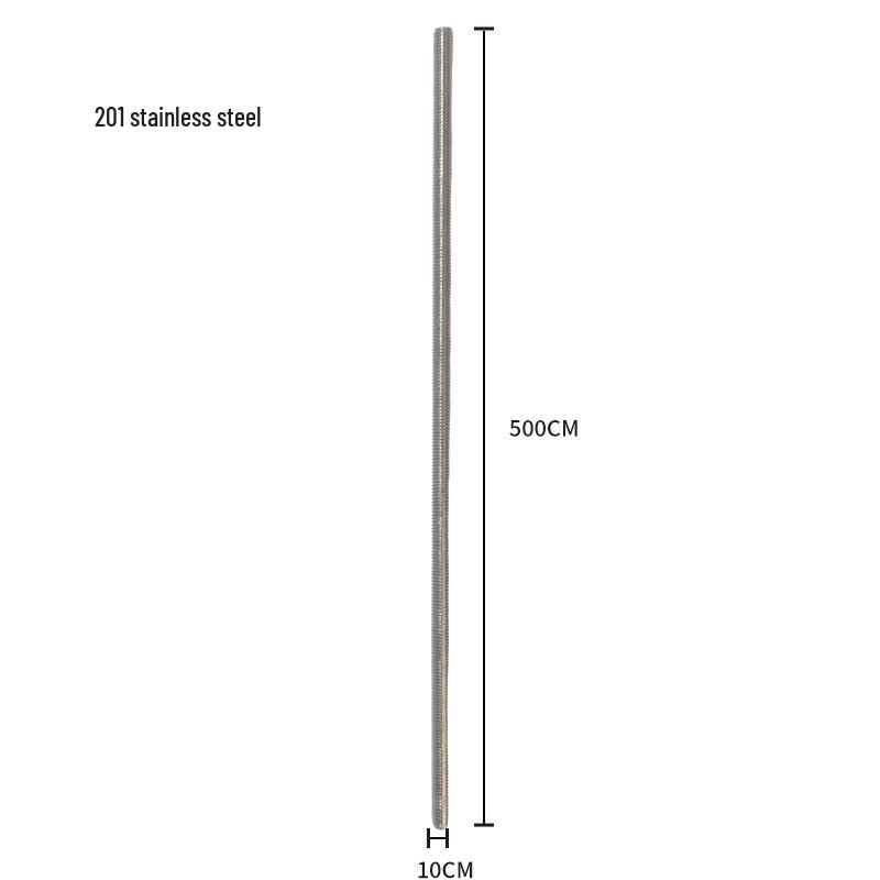 304 Stainless Steel M8/M10 Threaded Rod Bolt Stud