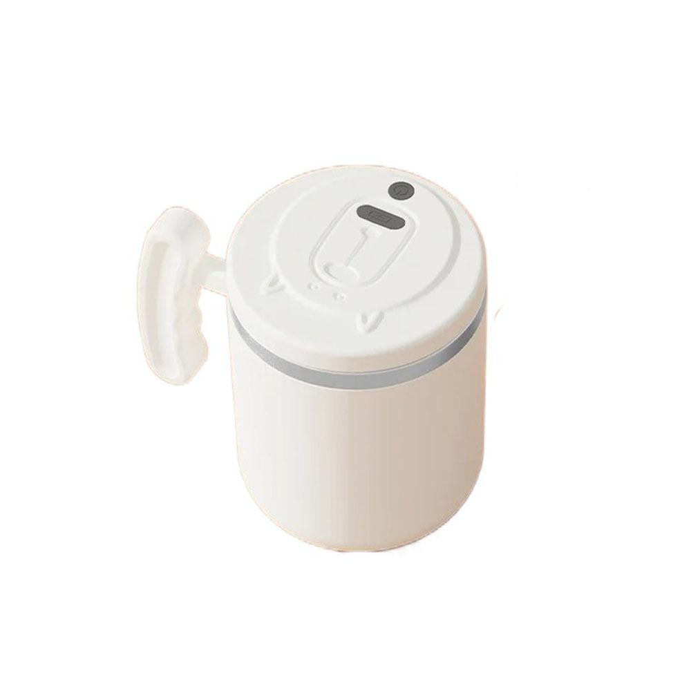 

Waterproof Electric Stirring Coffee Cup Rechargeable Self Mixing Mug For Coffee Milk Cocoa бежевий