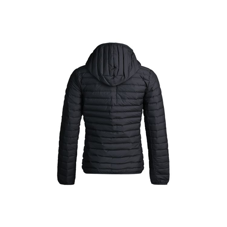 Adidas Vevd Vinter Utendørs Bokstavlogo Trykk Langermet Dunjakke Unisex Overbekledning Svart CY8735