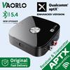 AptX-Adaptive/HD/LL Bluetooth 5.4 Ses Verici Alıcı 3.5MM AUX Stereo RCA Müzik Kablosuz Adaptörü MIC ile Araba TV PC İçin