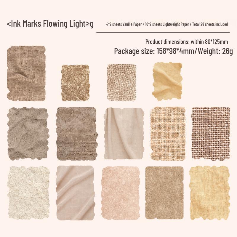 Винтажная зеленая лоза с завитками, декоративная бумага для журнала - Неадгезивные ретро-наклейки