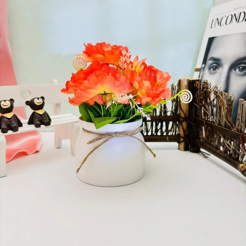 Peony Realistic Artificial Flowers For Event Decoration And Mothers Present Day