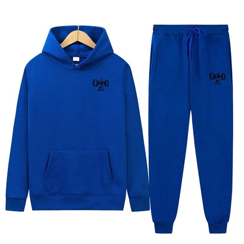 2023 New Men's Women's Sets Clothes Hoodies Pants 2 Piece Set Warm Ladies Printed Women Outfits Matching Suit Women Tracksuit