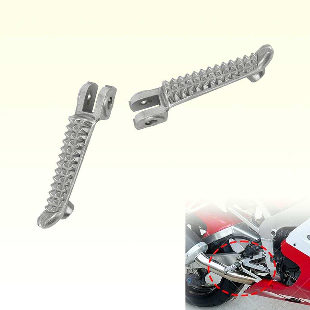 1 par motorcykelfotpinnar för Yamaha YZF R1 1998-2024 R6 2003-2020 YZF R6S R1M Fotpinnar Bakre Främre