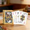 Yulefang IP-autorisierter Rake-Lehrer Niedlicher Panda spielt Karten - Tragbares Party- & Reise-Kartenspiel